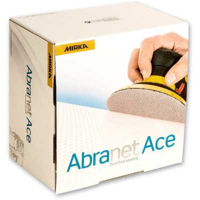Шлиф мат на сетч синт основе ABRANET ACE 150мм Р80 (1/50/500)