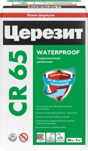 Масса гидроизоляционная Церезит CR 65, 20 кг