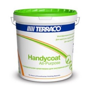 Шпаклевка универсальная Terraco Handycoat All-Purpose, 25 кг Шпаклевка универсальная Terraco Handycoat All-Purpose, 25 кг