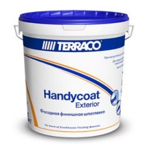 Шпаклевка готовая финишная Terraco Handycoat Exterior, 25 кг Шпаклевка готовая финишная Terraco Handycoat Exterior, 25 кг