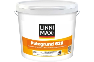 Грунтовка для н/р и вн/р LINNIMAX Putzgrund 620 Pro / Путцгрунт 620 Про База 1 25кг