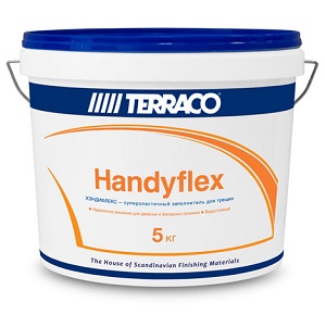 Заполнитель для трещин Terraco Handyflex, 5 кг Заполнитель для трещин Terraco Handyflex, 5 кг
