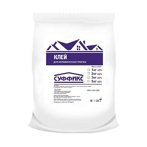 Штукатурка гипсовая Суффикс, 2 кг