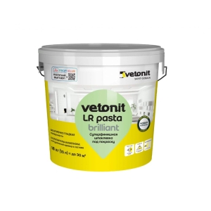 Шпатлевка cуперфинишная  Vetonit LR pasta brilliant 5кг