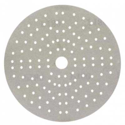 Шлиф мат на бум основе липучка IRIDIUM 150мм 121 отв P240 (1/100/1000)