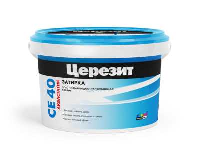 Затирка Церезит CE 40 темный шоколад, 2 кг