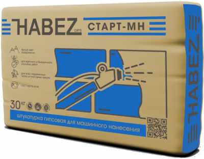 Штукатурка гипсовая Habez Старт-МН, 30 кг