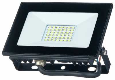 Прожектор светодиодный ДО-100w 6500к 8000Лм IP65 черный